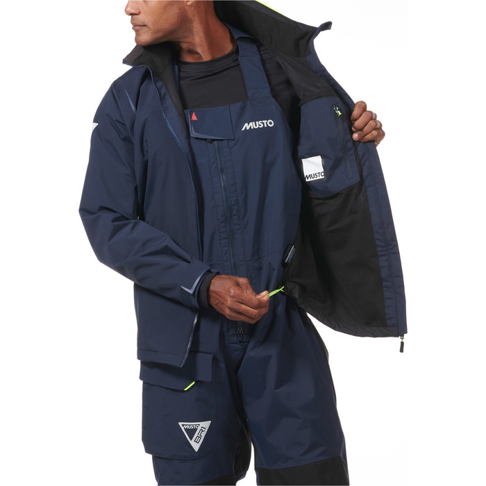 2024 Musto Mens Br1 Solent Segeljacke 82400 - True Navy